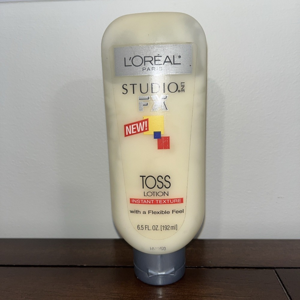 L'Oreal Paris Studio Line FX TOSS LOTION Instant Texture 6.5 oz/192mL New RARE